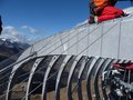 Bergstation auf 3000m; die dünne Luft machte sich bemerkbar